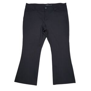 Studio By Torrid Trouser Bootcut Ponte Pant Women's Size 24S Black Flawed Office